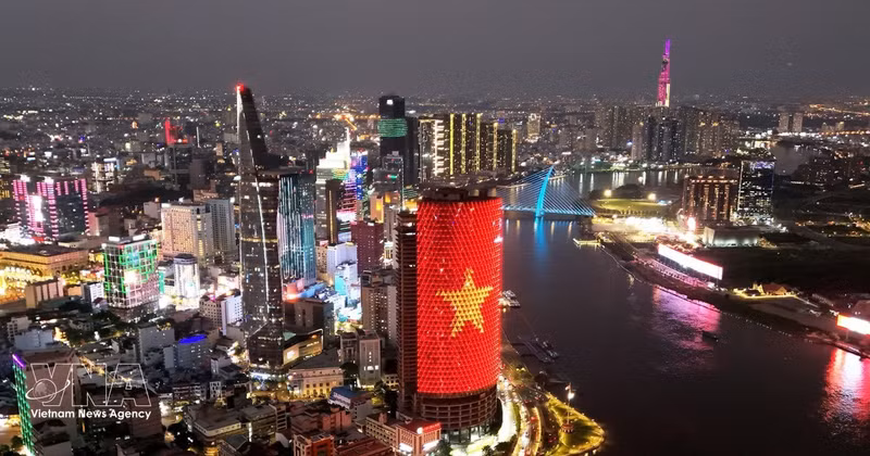 Une vue Hô Chi Minh-Ville. Photo : VNA. 