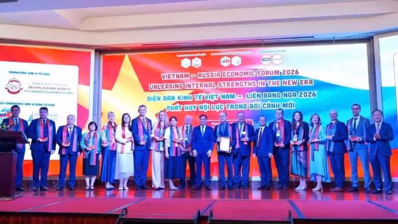 Le Forum économique Vietnam–Fédération de Russie 2026 (VREF 2026), placé sous le thème « Valoriser les ressources internes dans un nouveau contexte », s’est tenu le 8 avril à Hanoï.