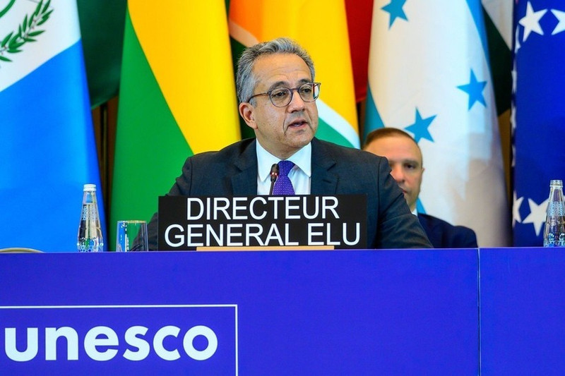 Le directeur général de l'UNESCO, Khaled El-Enany. Photo : VNA.