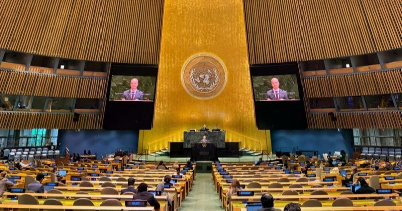 La Session extraordinaire d'urgence de l’Assemblée générale des Nations Unies. Photo : VNA. 