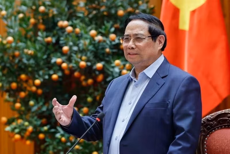 Le Premier ministre Pham Minh Chinh. Photo : Chinhphu.vn 
