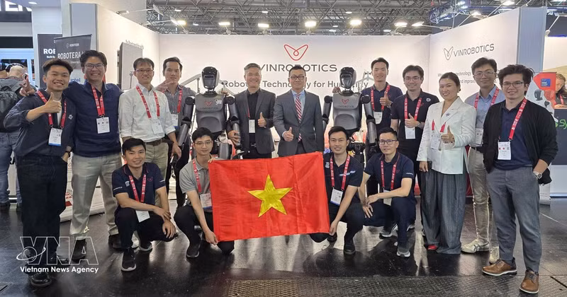 Les sociétés VinRobotics et VinDynamics du groupe Vingroup participent à l'ICRA 2026. Photo : VNA. 