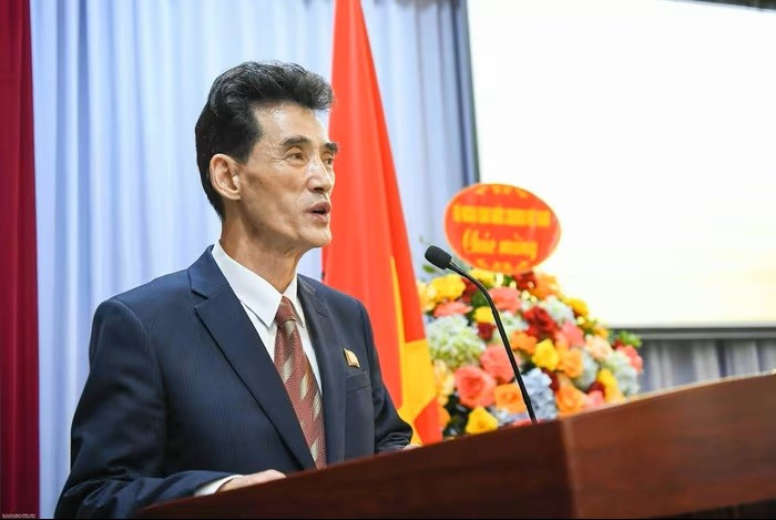 L’ambassadeur de la République populaire démocratique de Corée au Vietnam, Ri Sung-guk. Photo : baoquocte.
