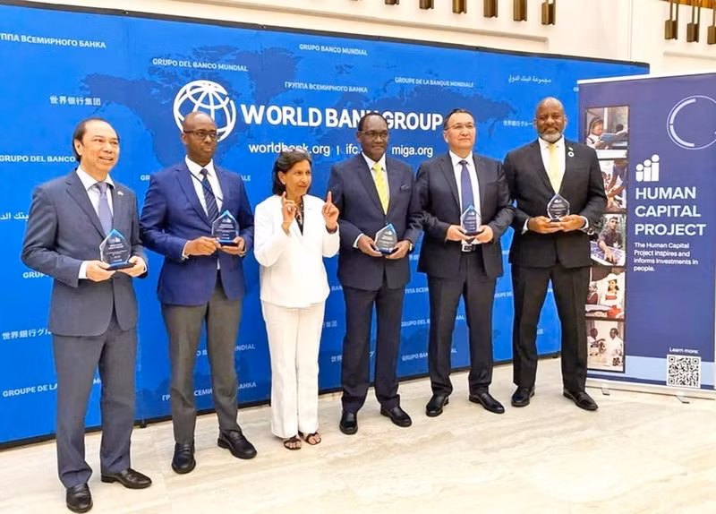 Le Vietnam figure parmi les cinq pays leaders mondiaux en matière d’indice élargi du capital humain. Photo : Vietnamplus 