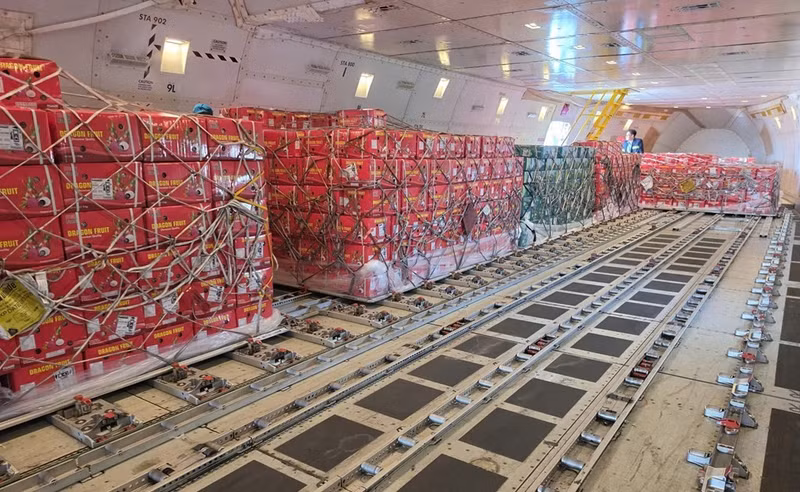 LuLu Group International, exploitant de la chaîne d’hypermarchés LuLu de renommée mondiale, intensifie ses importations de produits vietnamiens. Photo : Ministère de l'Industrie et du Commerce 