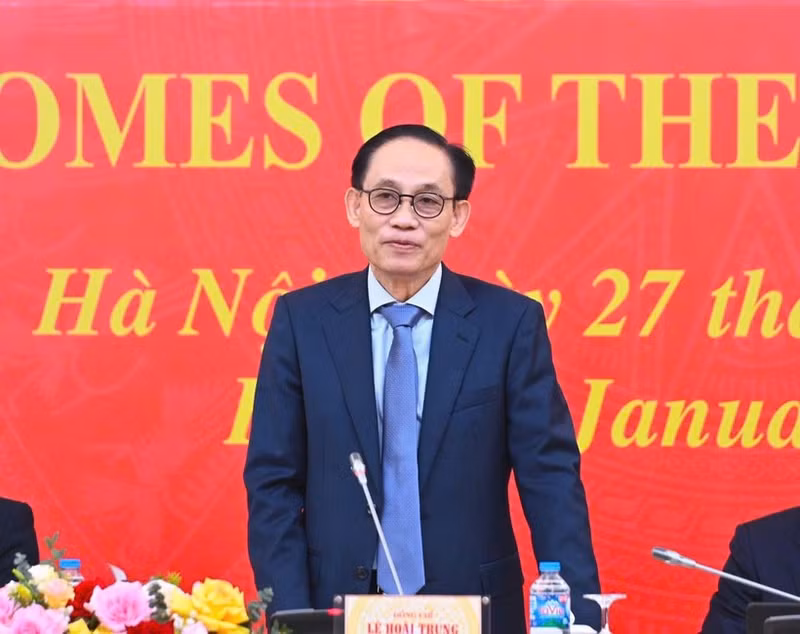 Le ministre des Affaires étrangères, Lê Hoài Trung. Photo : VNA.