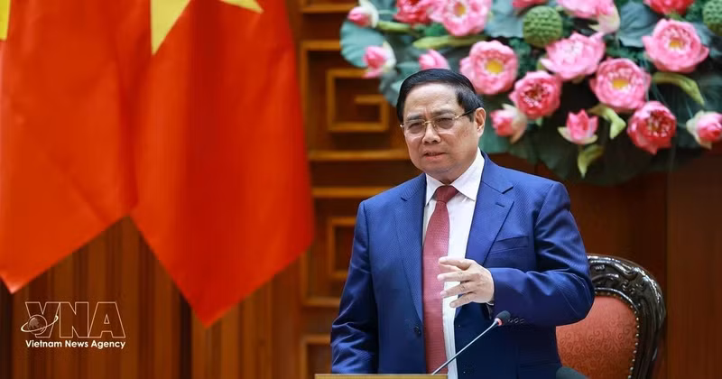 Le Premier ministre Pham Minh Chinh. Photo : VNA. 