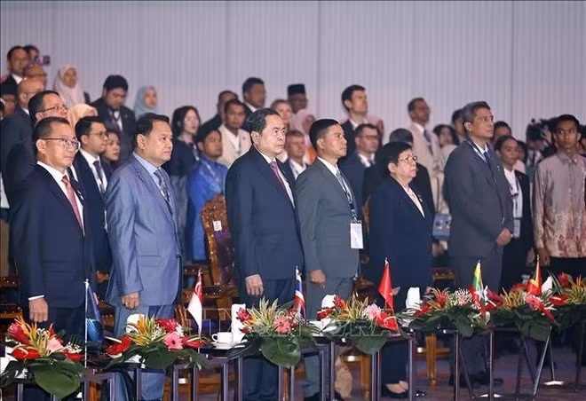 La 46e Assemblée générale de l’Assemblée interparlementaire de l’ASEAN (AIPA-46) s’est ouverte solennellement ce 18 septembre à Kuala Lumpur, en Malaisie. Photo : VNA.