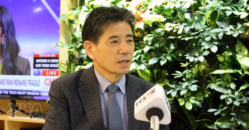 Kwon Sung Taek, vice-président exécutif de l’Association des échanges culturels et économiques République de Corée–Vietnam (KOVECA). Photo : VNA. 