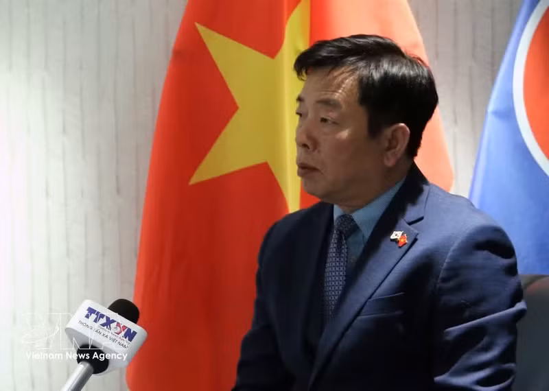 L’ambassadeur du Vietnam en République de Corée, Vu Hô. Photo: VNA