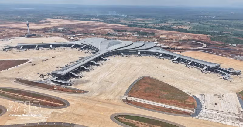 Aéroport de Long Thanh en juillet 2026. Photo : VNA. 
