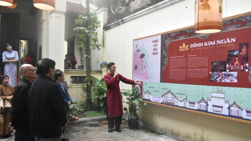 Présentation de l’espace de la maison communale Kim Ngan et des anciennes rues de métiers de Hanoï.