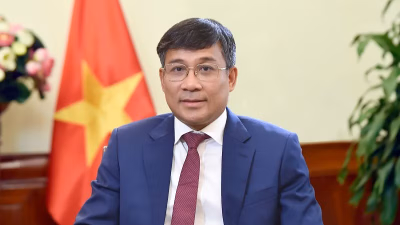Le vice-ministre permanent des Affaires étrangères, Nguyen Minh Vu.