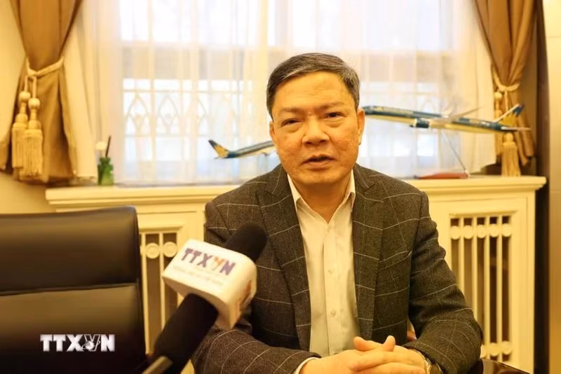 Nong Duc Lai, conseiller commercial du Vietnam en Chine. Photo : VNA. 