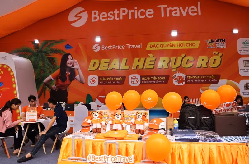 Le stand de BestPrice Travel à VITM 2026.