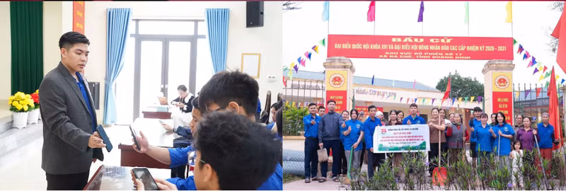 Dans la province de Quang Ninh, les organisations de jeunesse organisent des réunions thématiques consacrées à la Loi sur l’élection des députés de l’Assemblée nationale et des conseils populaires. Elles diffusent également des contenus d’information sur les plateformes numériques afin de toucher un large public.