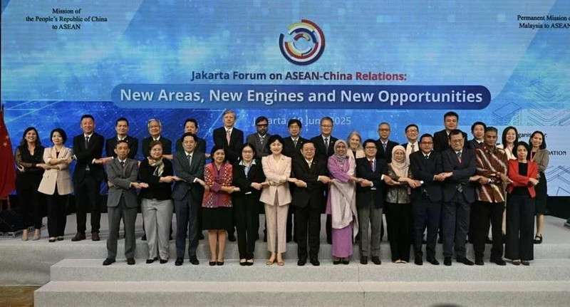 Au Forum de Jakarta sur les relations ASEAN-Chine en Indonésie le 19 juin. Photo : asean.org