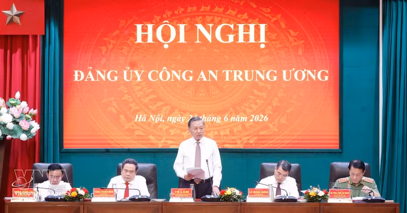 Le secrétaire général du Parti communiste du Vietnam et président de la République, To Lam. Photo : VNA. 
