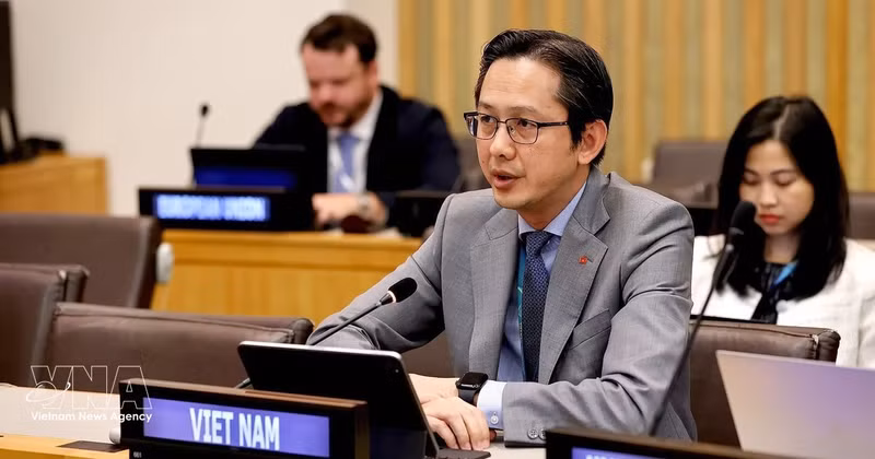 L’ambassadeur Do Hung Viet, chef de la Mission permanente du Vietnam auprès des Nations unies. Photo : VNA. 
