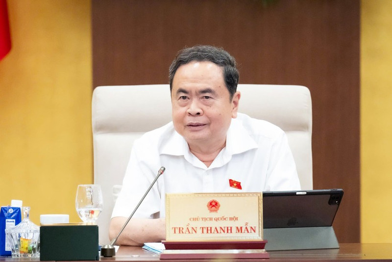 Le président de l’Assemblée nationale, Tran Thanh Man. Photo: VNA 