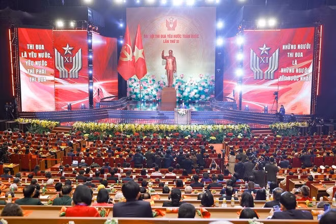 Panorama du XIᵉ Congrès national d'émulation patriotique 2025. Photo: VNA