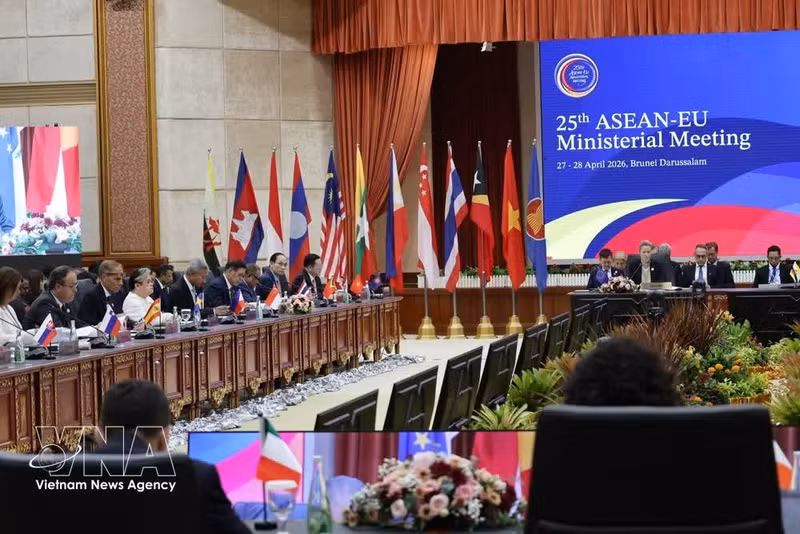 25e réunion des ministres des Affaires étrangères ASEAN-UE. Photo: VNA