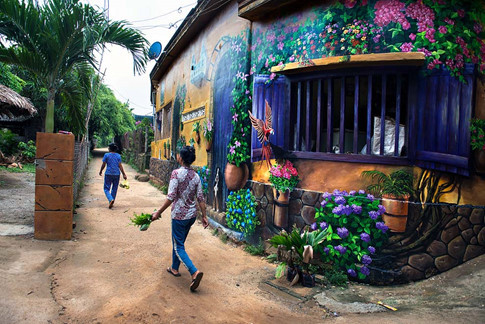 Village de fresques en 3D Thanh Thuy ảnh 3 Village de fresques en 3D Thanh Thuy ảnh 3