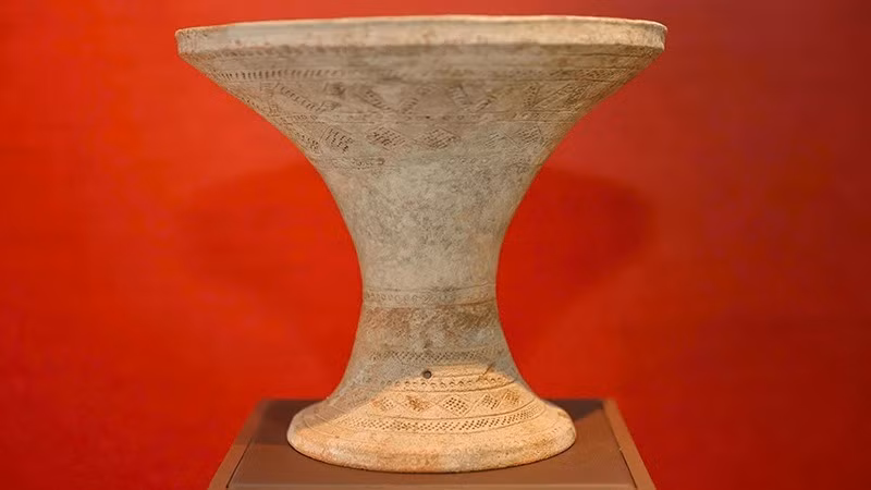 Bol en céramique de la culture Hoa Loc. Photo : Musée de la céramique de la fondation de la nation
