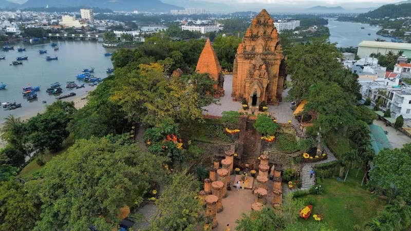 la Tour Ponagar à Nha Trang (Khanh Hoa). Photo: NDEL