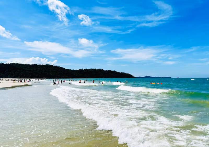 Plage de Van Chay à Co To. Photo: hanoimoi