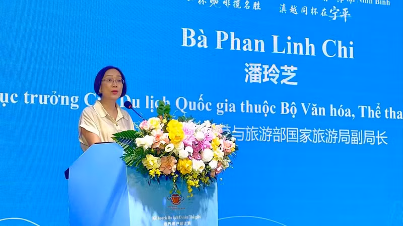 Phan Linh Chi, directrice adjointe de l'Administration nationale du tourisme du Vietnam. Photo: NDEL