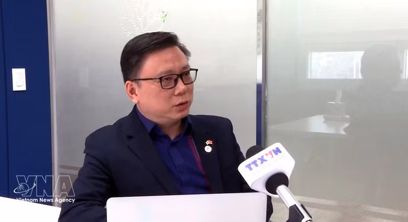 Dao Tuan Hung, président de l’Association générale des Vietnamiens en République de Corée. Photo : VNA. 