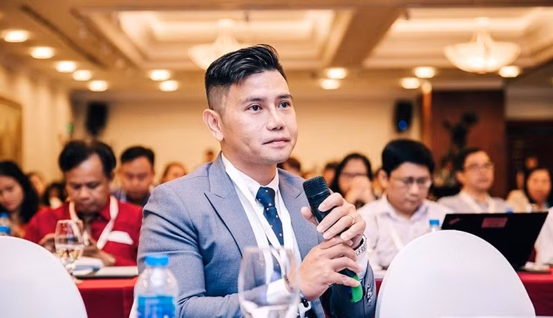 Tran Quoc Bao, expert avec plus de 15 ans d'expérience en gestion et investissement dans le secteur de la santé. Photo: baodautu