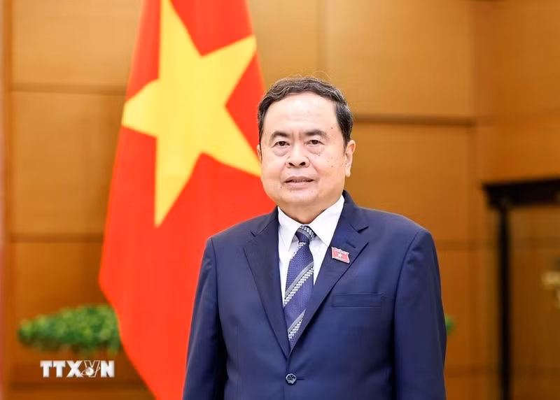 Le président de l'Assemblée nationale du Vietnam, Trân Thanh Mân. Photo : VNA