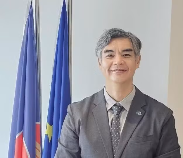 L’ambassadeur de l’UE auprès de l’ASEAN, Sujiro Seam. Photo : Délégation de l’UE auprès de l’Association des nations de l’Asie du Sud-Est