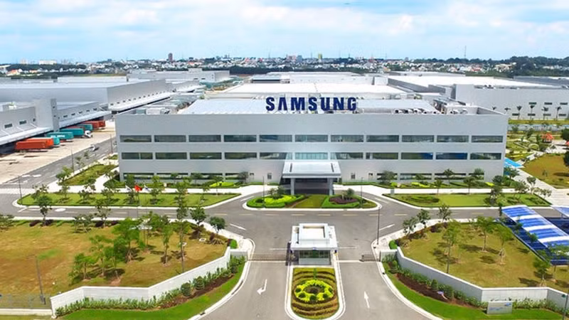 Usine Samsung à Hô Chi Minh-Ville. Photo: vneconomy.vn