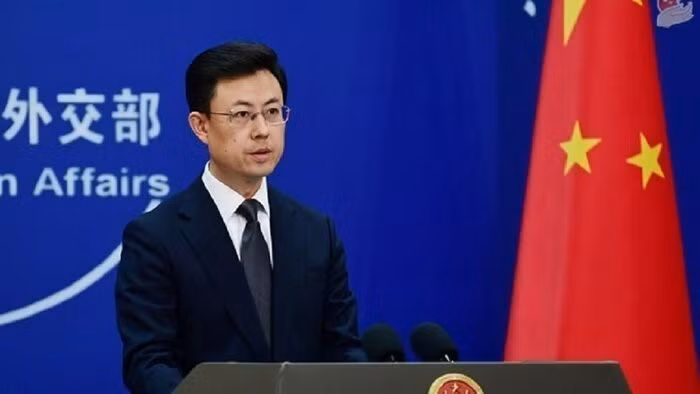 Le porte-parole du ministère chinois des Affaires étrangères, Guo Jiakun. Photo : IRNA/VNA.