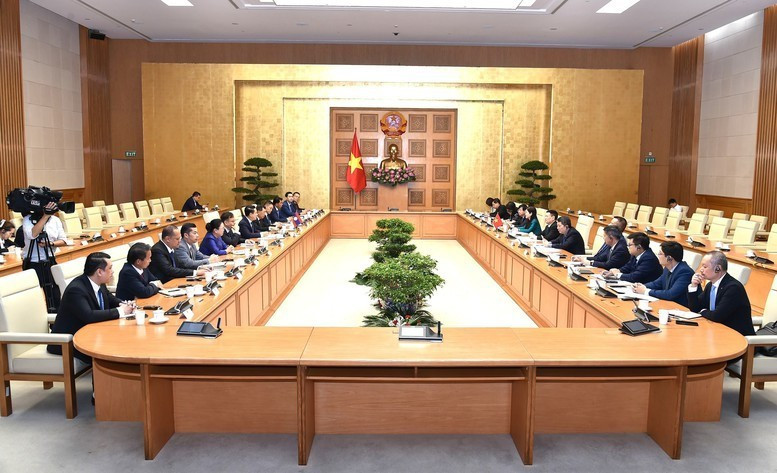 Panorama de la séance de travail. Photo: VNA