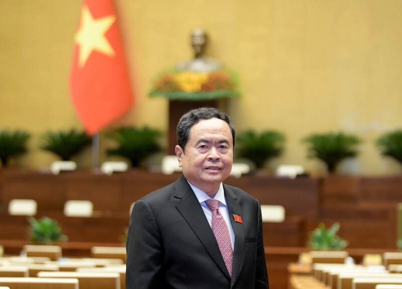 Le président de l’Assemblée nationale vietnamienne Trân Thanh Man. Photo : NDEL.