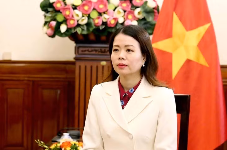 Nguyen Minh Hang,vice-ministre vietnamienne des Affaires étrangères. Photo : baoquocte.vn 