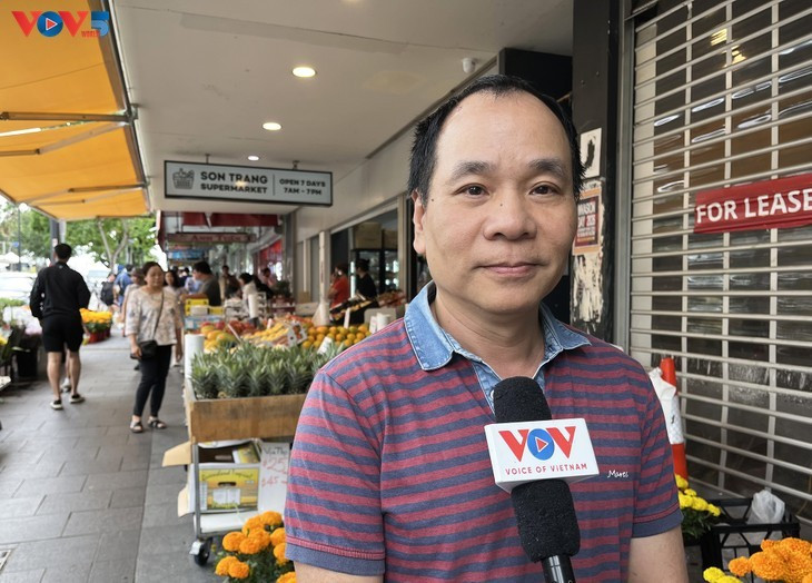 Doan Tien Giang, Vietnamien expatrié à Sydney, en Australie. Photo: VOV