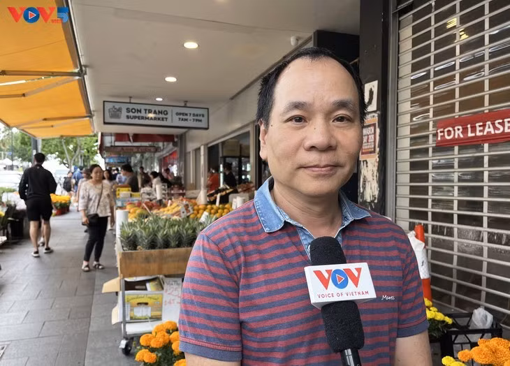 Doan Tien Giang, Vietnamien expatrié à Sydney, en Australie. Photo: VOV