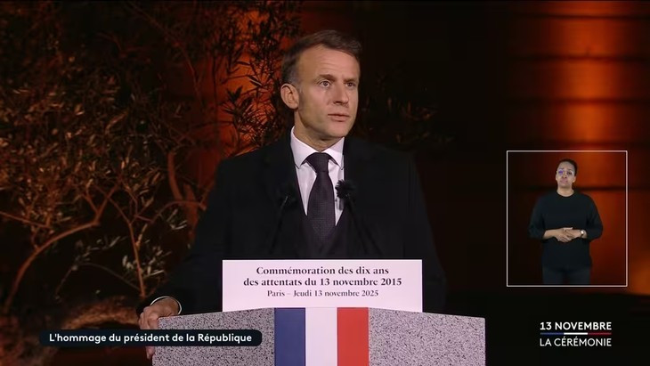 Le président Emmanuel Macron. Photo : VOV.