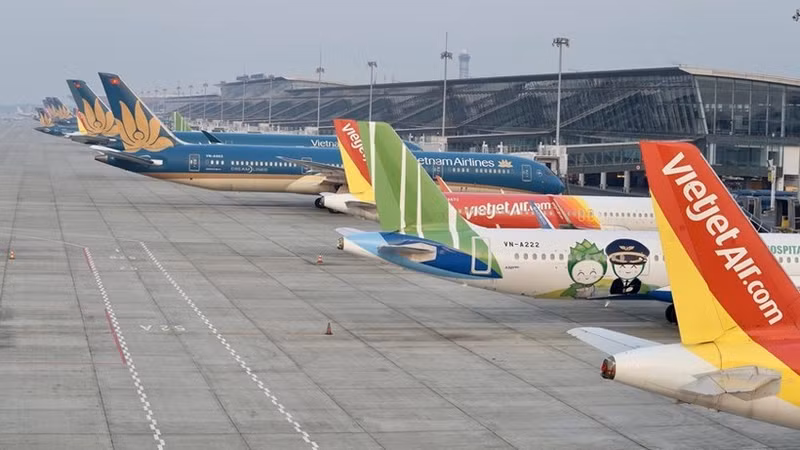 Le Vietnam a rejoint le Système de compensation et de réduction des émissions de carbone pour l'aviation internationale (CORSIA) durant la phase volontaire, à compter du 1er janvier 2026. Photo : VNA.