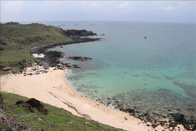 Vue du district insulaire de Phu Quy dans la province de Lam Dong. Photo : VNA.