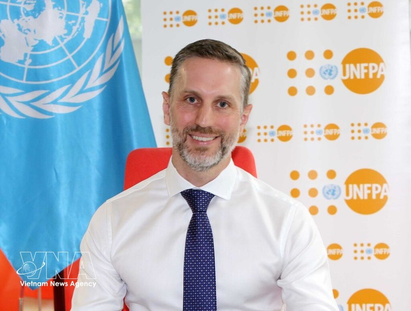 Matt Jackson, représentant du Fonds des Nations unies pour la population (UNFPA) au Vietnam. Photo : VNA.