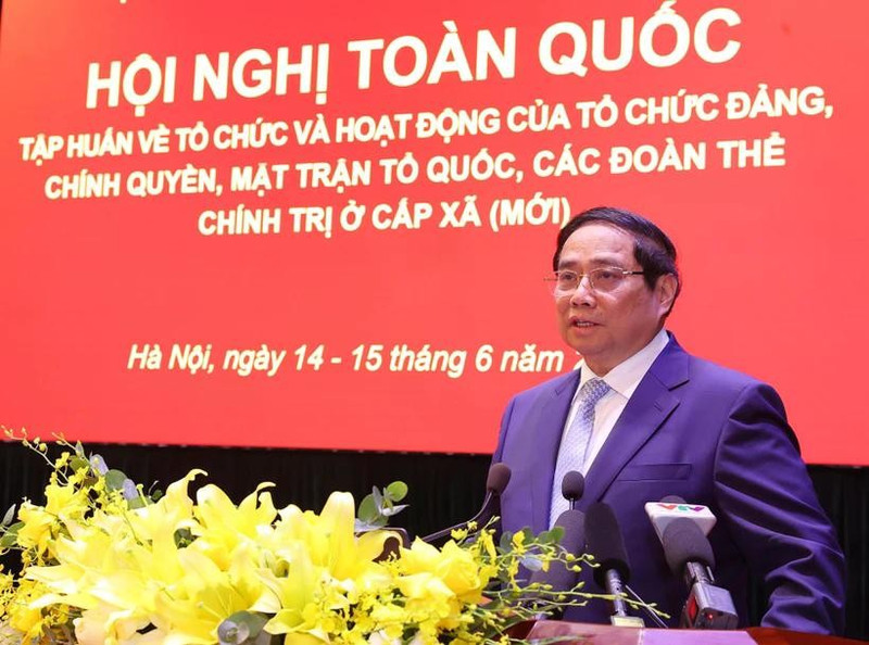Le Premier ministre Pham Minh Chinh. Photo : VNA.