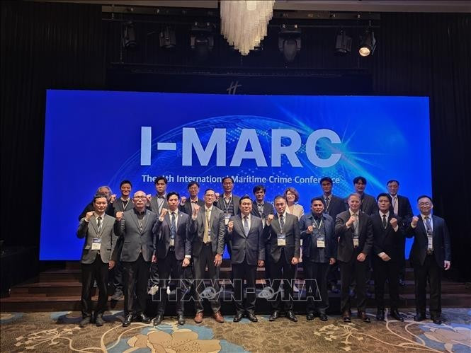 La 4e Conférence internationale sur la lutte contre la criminalité en mer. Photo: VNA