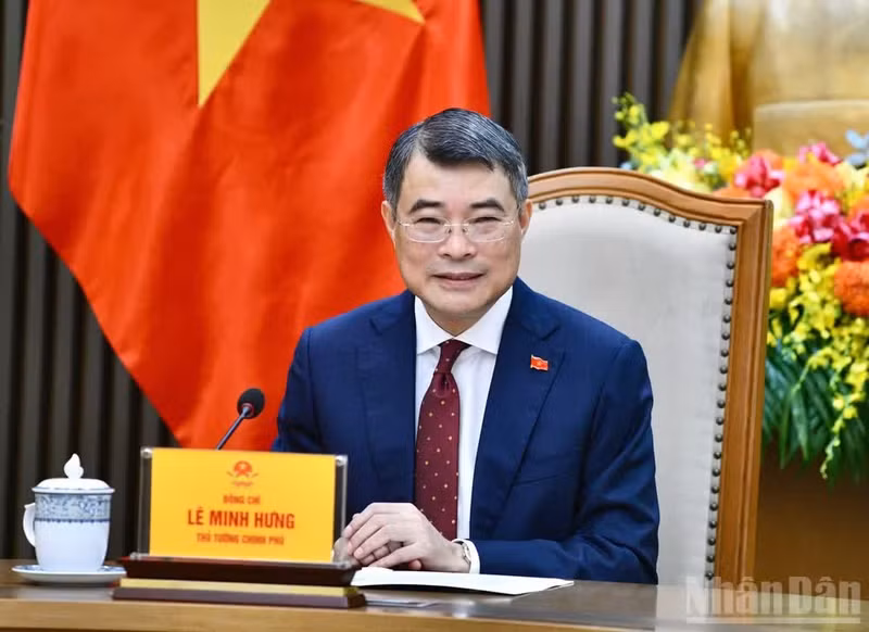 Le Premier ministre Le Minh Hung. Photo : NDEL.