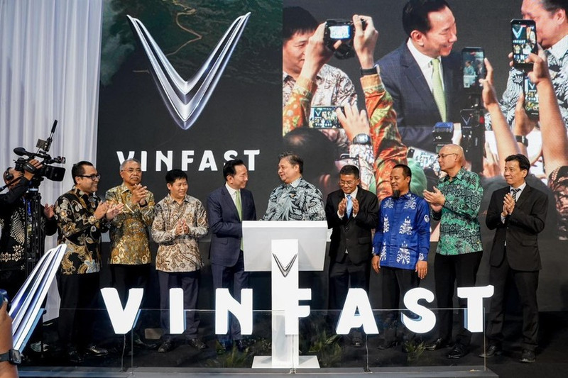 Inauguration de l'usine VinFast à Subang. Photo : VinFast.
